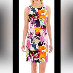 Alyx watercolor floral dress